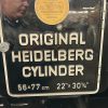 1960 Heidelberg SBG 22x30 1/4